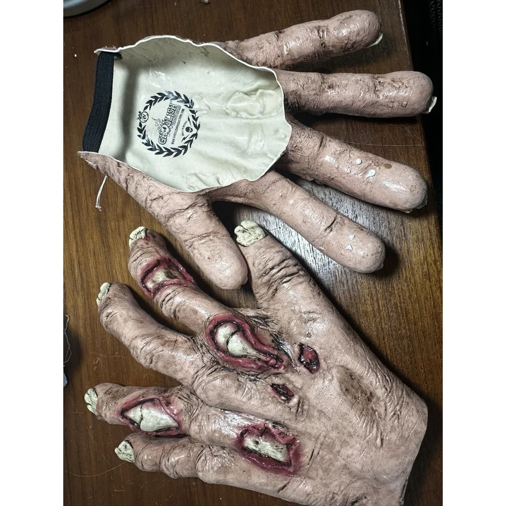 Zombie Flesh Hands - Ghoulish Productions Halloween Cosplay